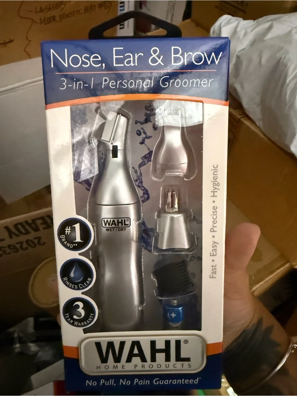 Grooming device packaging